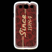 Coque Samsung Galaxy S3 Since crane rouge 1984