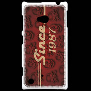 Coque Nokia Lumia 720 Since crane rouge 1987