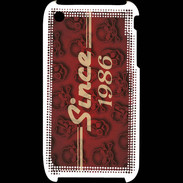 Coque iPhone 3G / 3GS Since crane rouge 1986