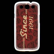 Coque Samsung Galaxy S3 Since crane rouge 1991