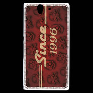 Coque Sony Xperia Z Since crane rouge 1996