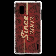 Coque LG Optimus G Since crane rouge 2002