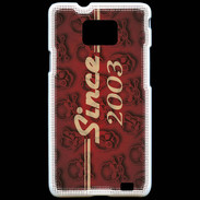 Coque Samsung Galaxy S2 Since crane rouge 2003