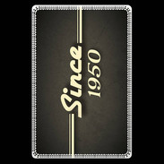 Etui carte bancaire Since 1950 gris
