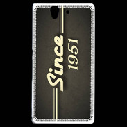 Coque Sony Xperia Z Since 1951 gris