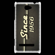 Coque HTC Windows Phone 8S Since 1956 gris