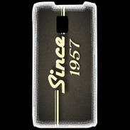 Coque LG P990 Since 1957 gris