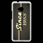 Coque HTC One Since 1955 gris