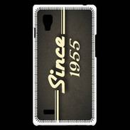 Coque LG Optimus L9 Since 1955 gris