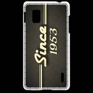 Coque LG Optimus G Since 1953 gris