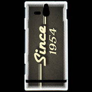 Coque Sony Xperia U Since 1954 gris