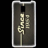 Coque LG P990 Since 1954 gris