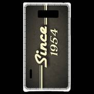 Coque LG Optimus L7 Since 1954 gris