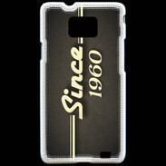 Coque Samsung Galaxy S2 Since 1960 gris
