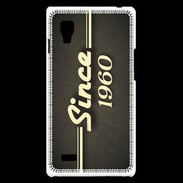 Coque LG Optimus L9 Since 1960 gris