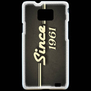 Coque Samsung Galaxy S2 Since 1961 gris