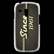 Coque Samsung Galaxy S3 Mini Since 1961 gris