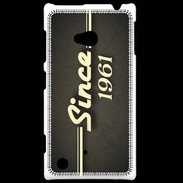 Coque Nokia Lumia 720 Since 1961 gris