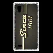 Coque LG Optimus L9 Since 1961 gris
