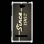 Coque HTC Windows Phone 8S Since 1962 gris