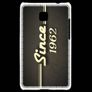 Coque LG Optimus L3 II Since 1962 gris