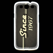 Coque Samsung Galaxy S3 Since 1967 gris