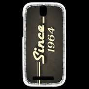 Coque HTC One SV Since 1964 gris