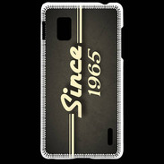Coque LG Optimus G Since 1965 gris