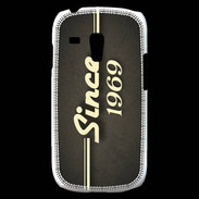 Coque Samsung Galaxy S3 Mini Since 1969 gris