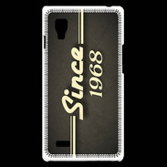Coque LG Optimus L9 Since 1968 gris