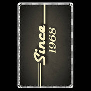 Etui carte bancaire Since 1968 gris