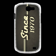 Coque Samsung Galaxy Express Since 1970 gris