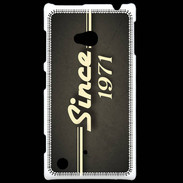 Coque Nokia Lumia 720 Since 1971 gris