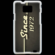 Coque Samsung Galaxy S2 Since 1972 gris