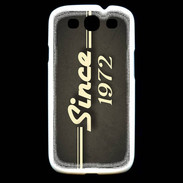 Coque Samsung Galaxy S3 Since 1972 gris