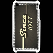 Coque iPhone 3G / 3GS Since 1977 gris