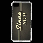 Coque Blackberry Z10 Since 1979 gris