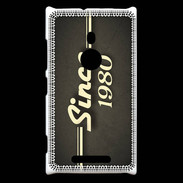 Coque Nokia Lumia 925 Since 1980 gris