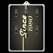 Porte clés Since 1980 gris
