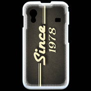Coque Samsung ACE S5830 Since 1978 gris