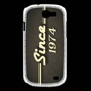 Coque Samsung Galaxy Express Since 1974 gris