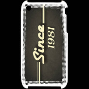 Coque iPhone 3G / 3GS Since 1981 gris