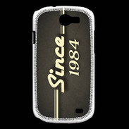 Coque Samsung Galaxy Express Since 1984 gris