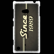 Coque Nokia Lumia 720 Since 1989 gris