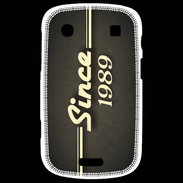 Coque Blackberry Bold 9900 Since 1989 gris