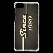 Coque Blackberry Z10 Since 1989 gris