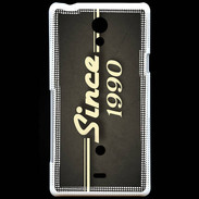 Coque Sony Xperia T Since 1990 gris