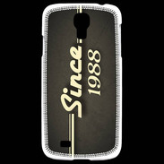Coque Samsung Galaxy S4 Since 1988 gris