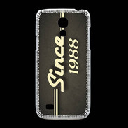 Coque Samsung Galaxy S4mini Since 1988 gris
