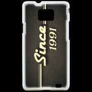 Coque Samsung Galaxy S2 Since 1991 gris